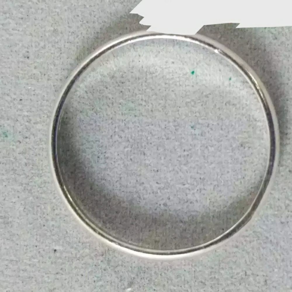Thin Minimalist Solid .925 Ring - image 3
